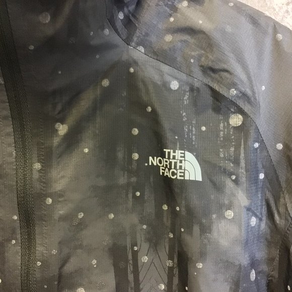 THE NORTH FACE Flight Series Women Stormy Trail Windbreaker Jacket Size M Black - Picture 5 of 7